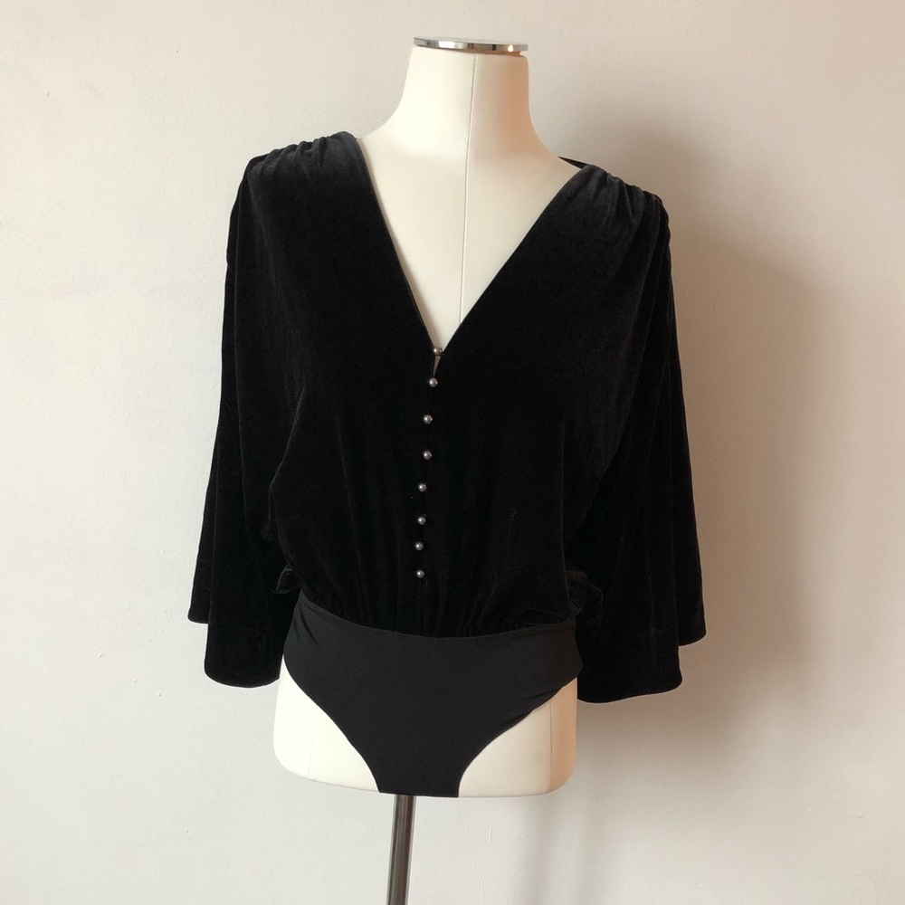 Zara Black Body Suit